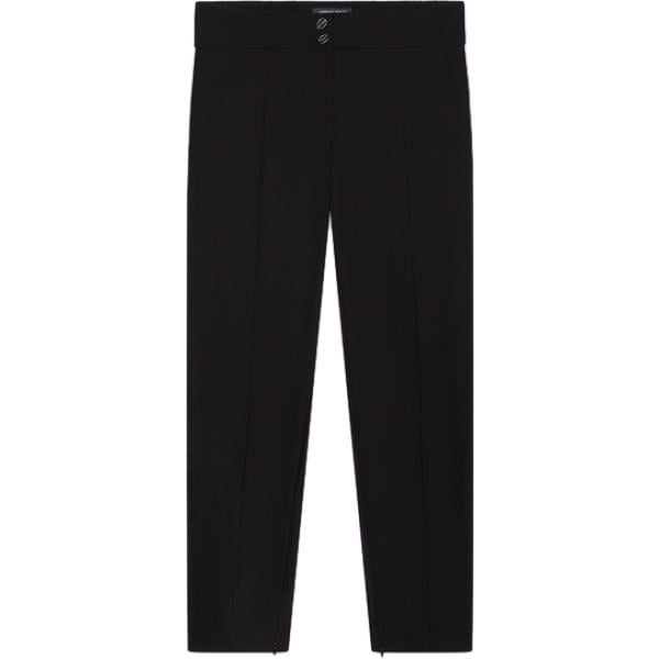 pantaloni skinny Fiorella Rubino nero