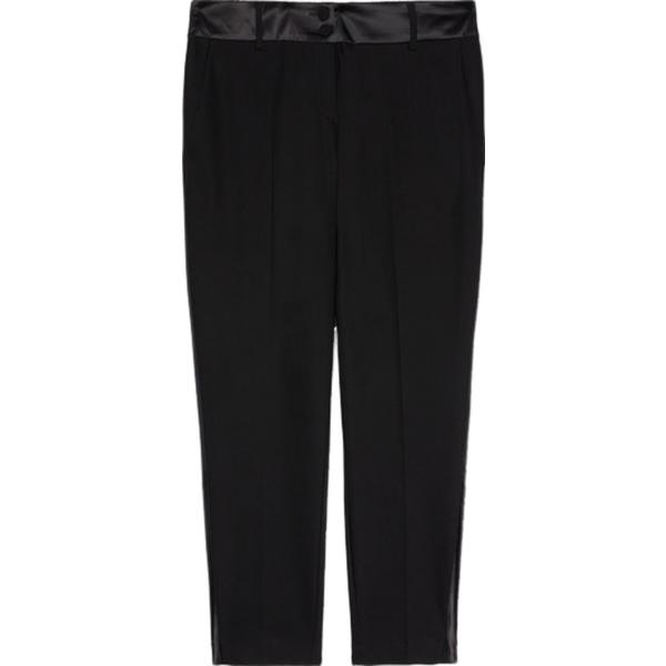 pantaloni Fiorella Rubino nero