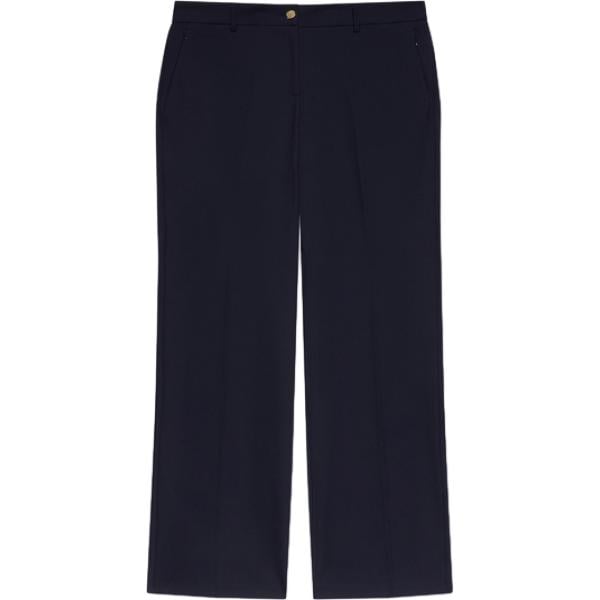 pantaloni a palazzo Fiorella Rubino blu