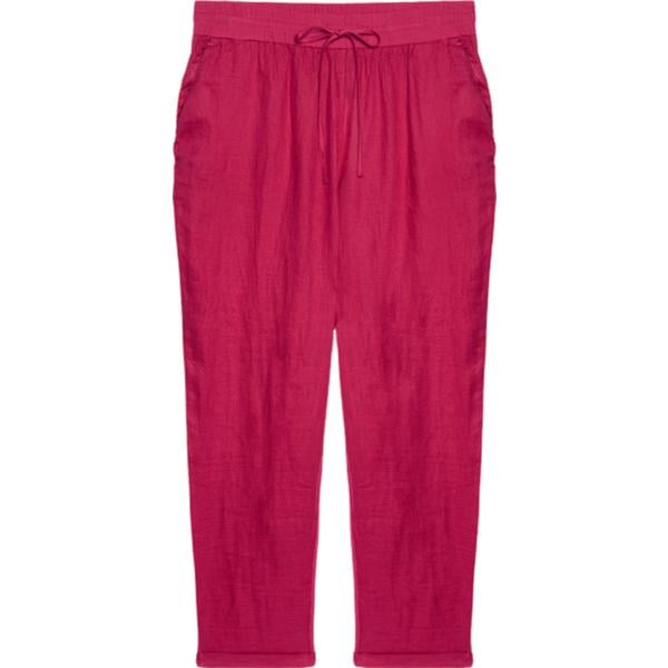 pantaloni Fiorella Rubino rosso