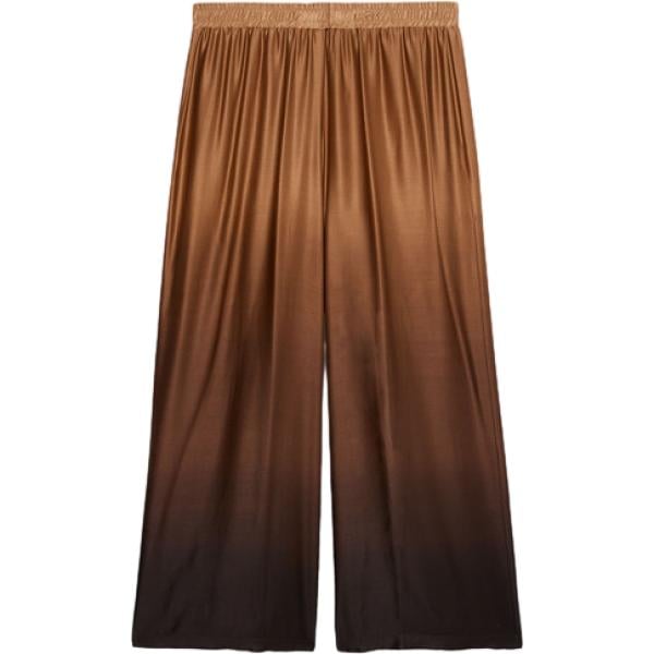 pantaloni a palazzo Fiorella Rubino marrone