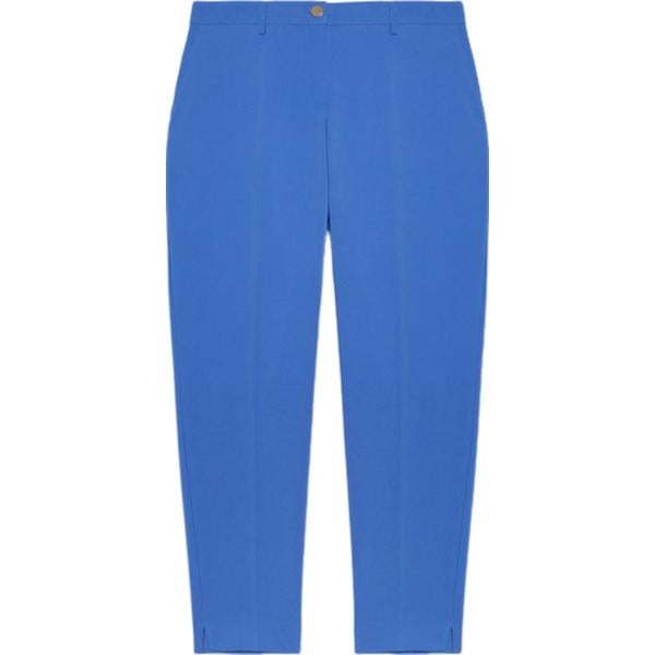 pantaloni chino Fiorella Rubino blu