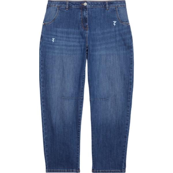 jeans strappati Fiorella Rubino blu