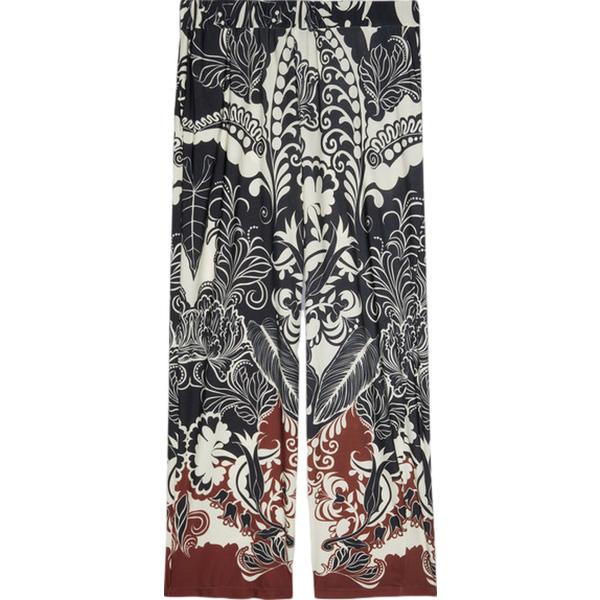 pantaloni a palazzo Fiorella Rubino grigio