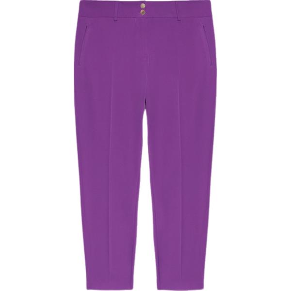 pantaloni chino Fiorella Rubino viola