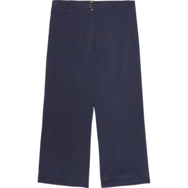 pantaloni Fiorella Rubino blu a righe
