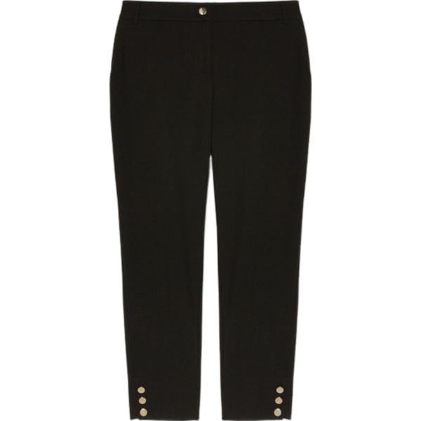 pantaloni chino Fiorella Rubino nero