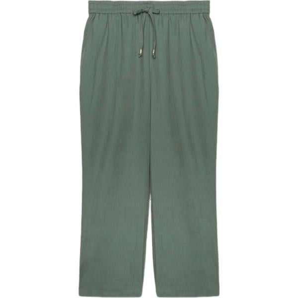 pantaloni Fiorella Rubino verde