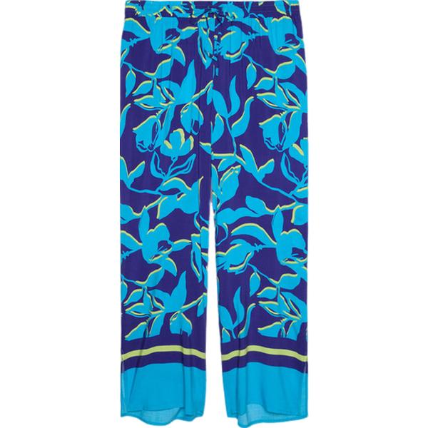pantaloni a palazzo Fiorella Rubino multicolore a fiori