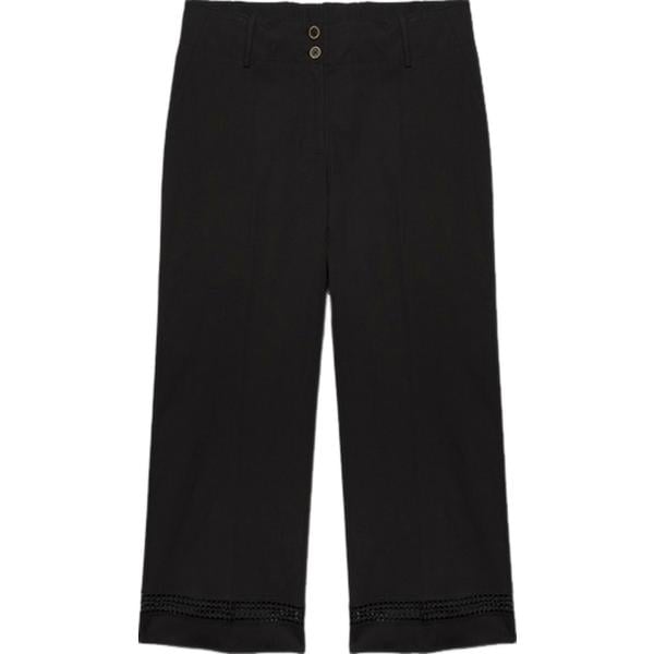 pantaloni Fiorella Rubino nero