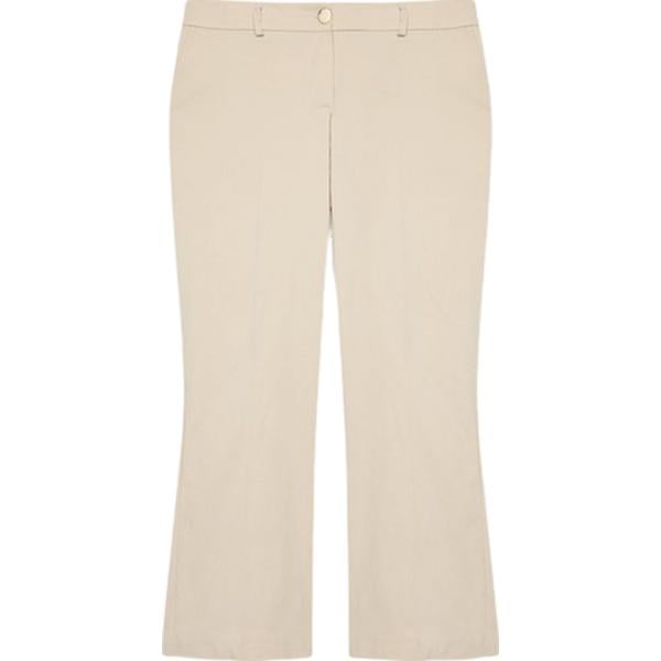 pantaloni Fiorella Rubino bianco