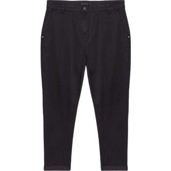 pantaloni Fiorella Rubino nero