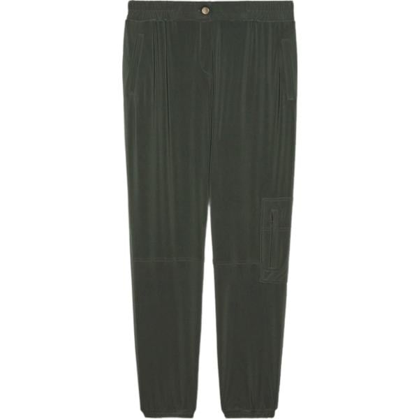 pantaloni cargo Fiorella Rubino grigio