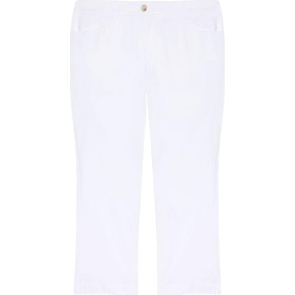 pantaloni Fiorella Rubino bianco