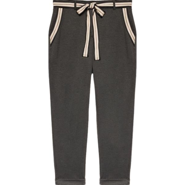 pantaloni chino Fiorella Rubino grigio