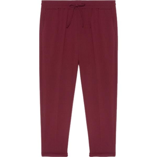 pantaloni Fiorella Rubino rosso