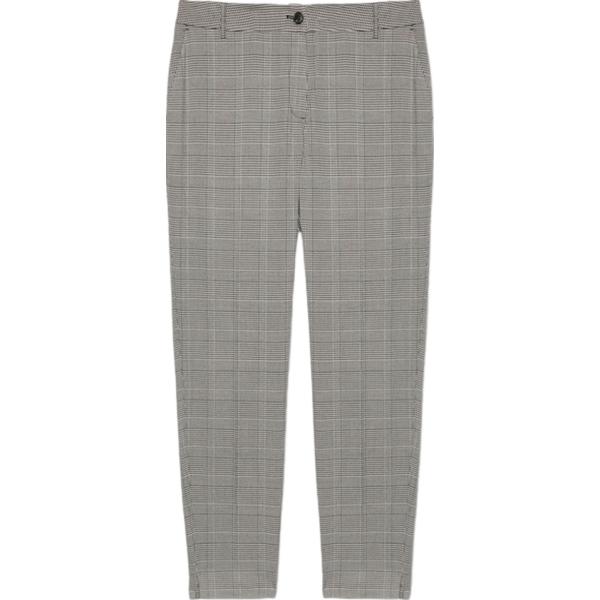 pantaloni Fiorella Rubino grigio principe di galles
