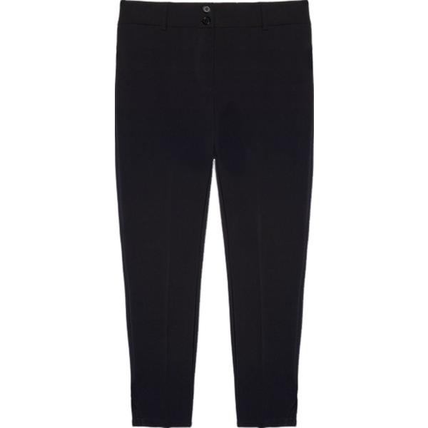 pantaloni Fiorella Rubino nero