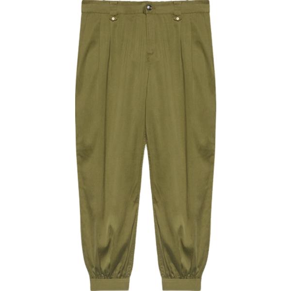 pantaloni Fiorella Rubino verde