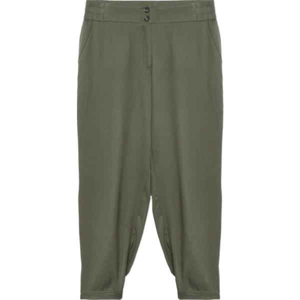 pantaloni Fiorella Rubino verde