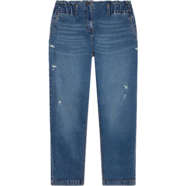 jeans strappati Fiorella Rubino blu
