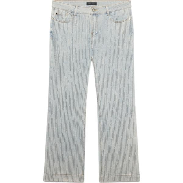 jeans Fiorella Rubino grigio