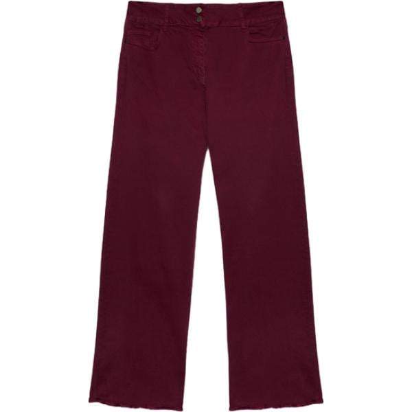 jeans dritti Fiorella Rubino rosso