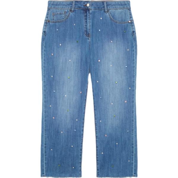 jeans Fiorella Rubino blu