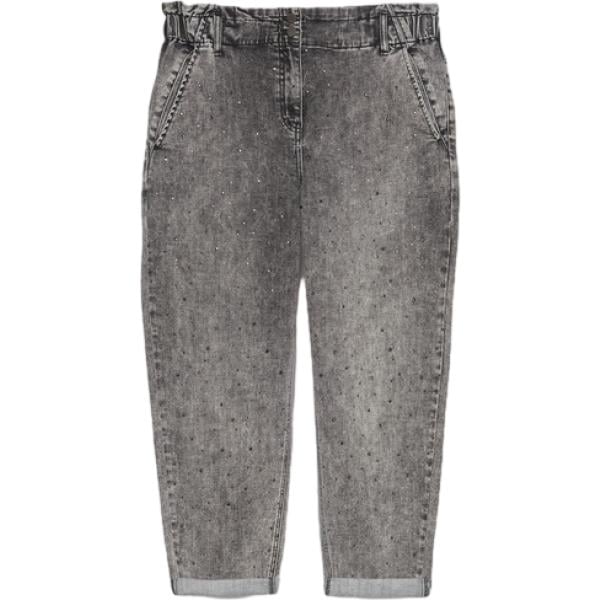 jeans Fiorella Rubino grigio