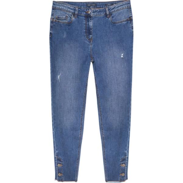 jeans strappati Fiorella Rubino blu