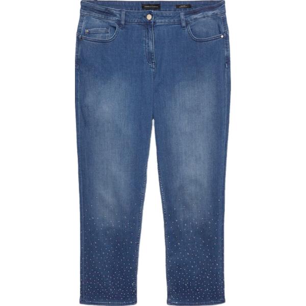 jeans dritti Fiorella Rubino blu