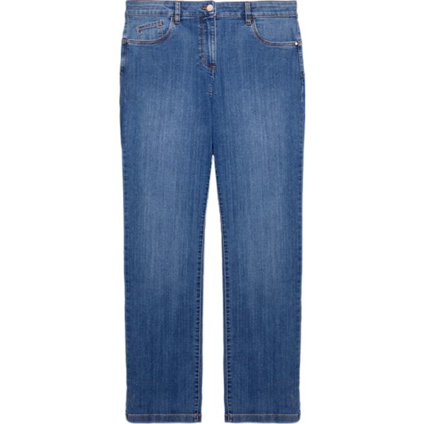 jeans dritti Fiorella Rubino blu