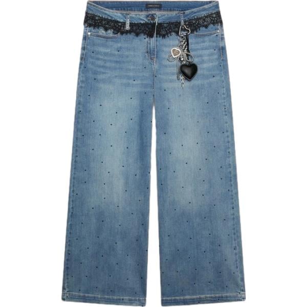 jeans Fiorella Rubino blu