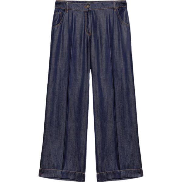 jeans dritti Fiorella Rubino blu