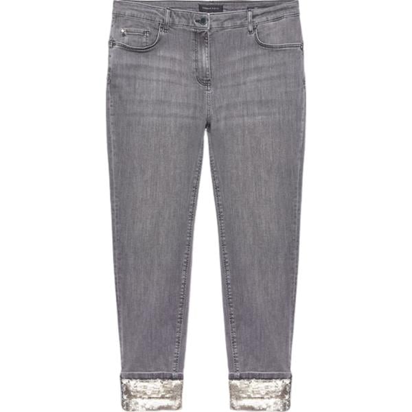 jeans skinny Fiorella Rubino grigio