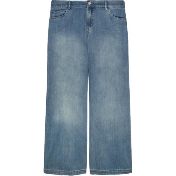 jeans dritti Fiorella Rubino blu