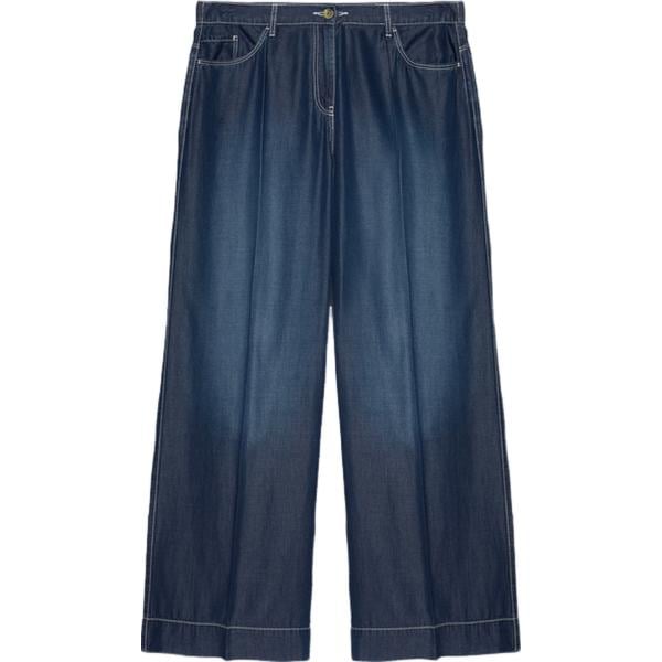 pantaloni Fiorella Rubino blu