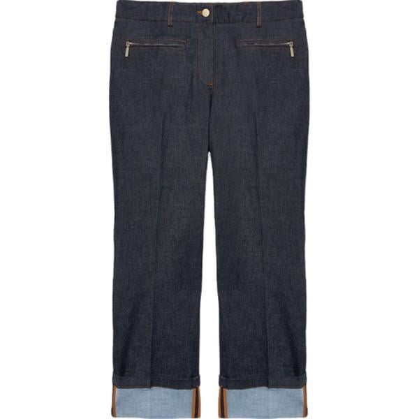 jeans dritti Fiorella Rubino grigio