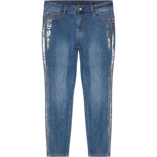 jeans skinny Fiorella Rubino blu