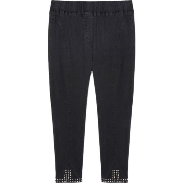 jeggings Fiorella Rubino nero