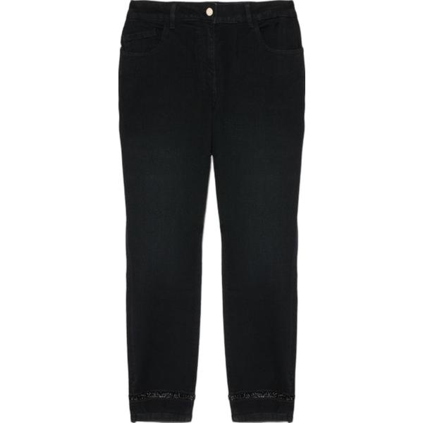 jeans skinny Fiorella Rubino nero