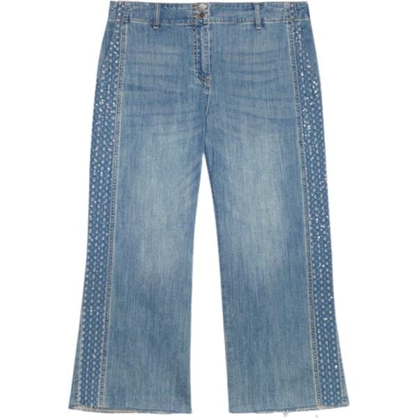 jeans strappati Fiorella Rubino blu