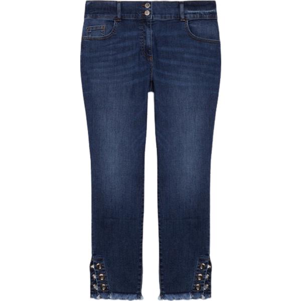 jeans skinny Fiorella Rubino blu