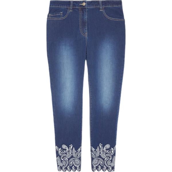 jeans skinny Fiorella Rubino blu