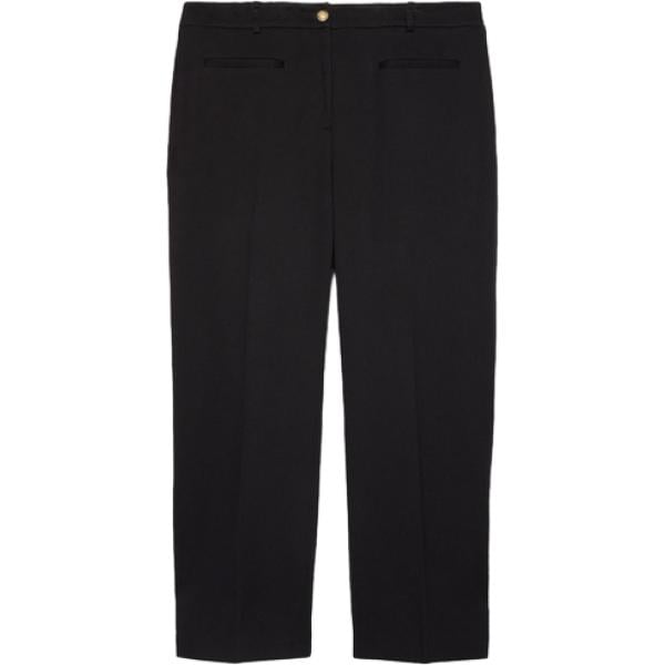 pantaloni Fiorella Rubino nero