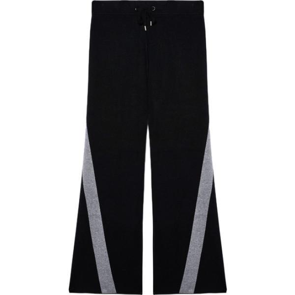 pantaloni Fiorella Rubino nero
