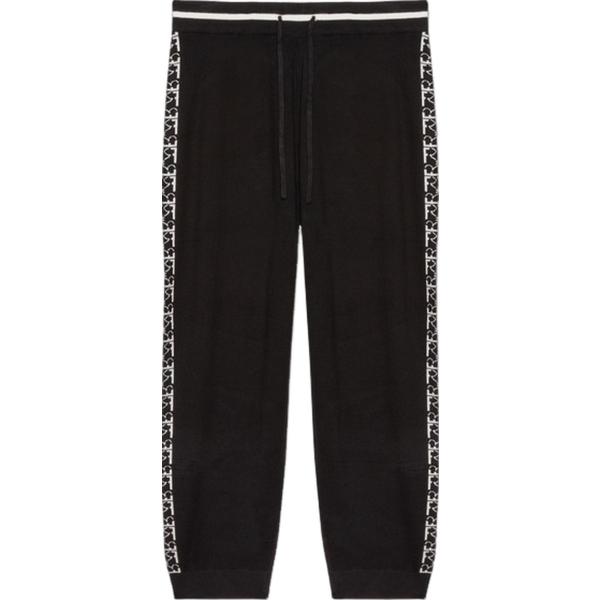 pantaloni Fiorella Rubino nero