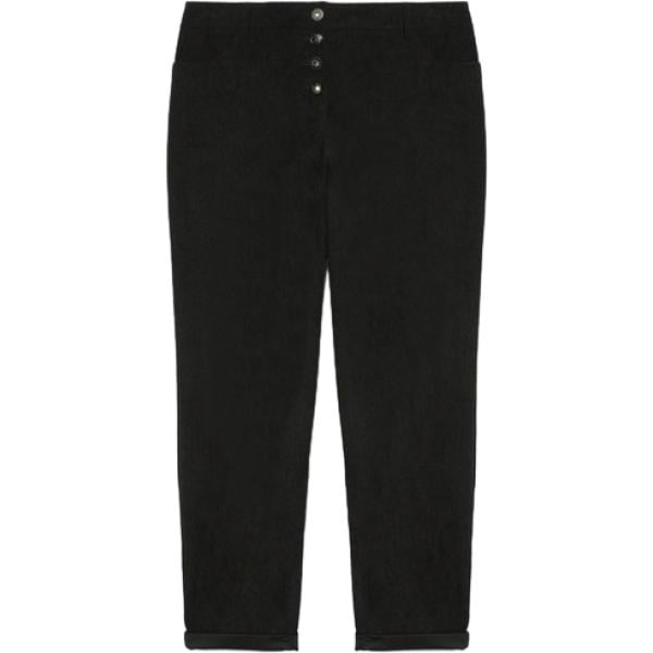 pantaloni Fiorella Rubino nero