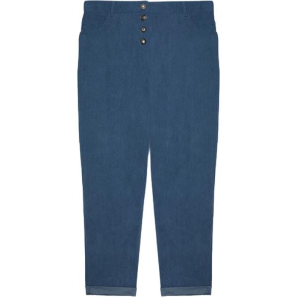 pantaloni Fiorella Rubino blu