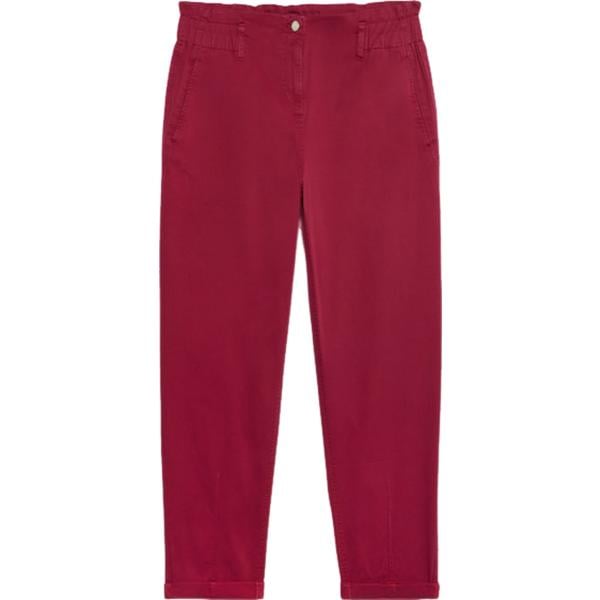 pantaloni Fiorella Rubino rosso